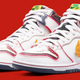 A product shot of Nike's Gundam sneakers.